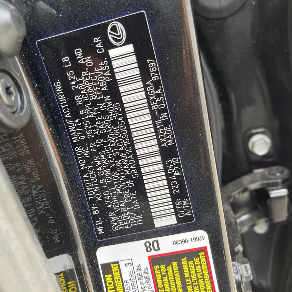 2025 Lexus ES 300h Base