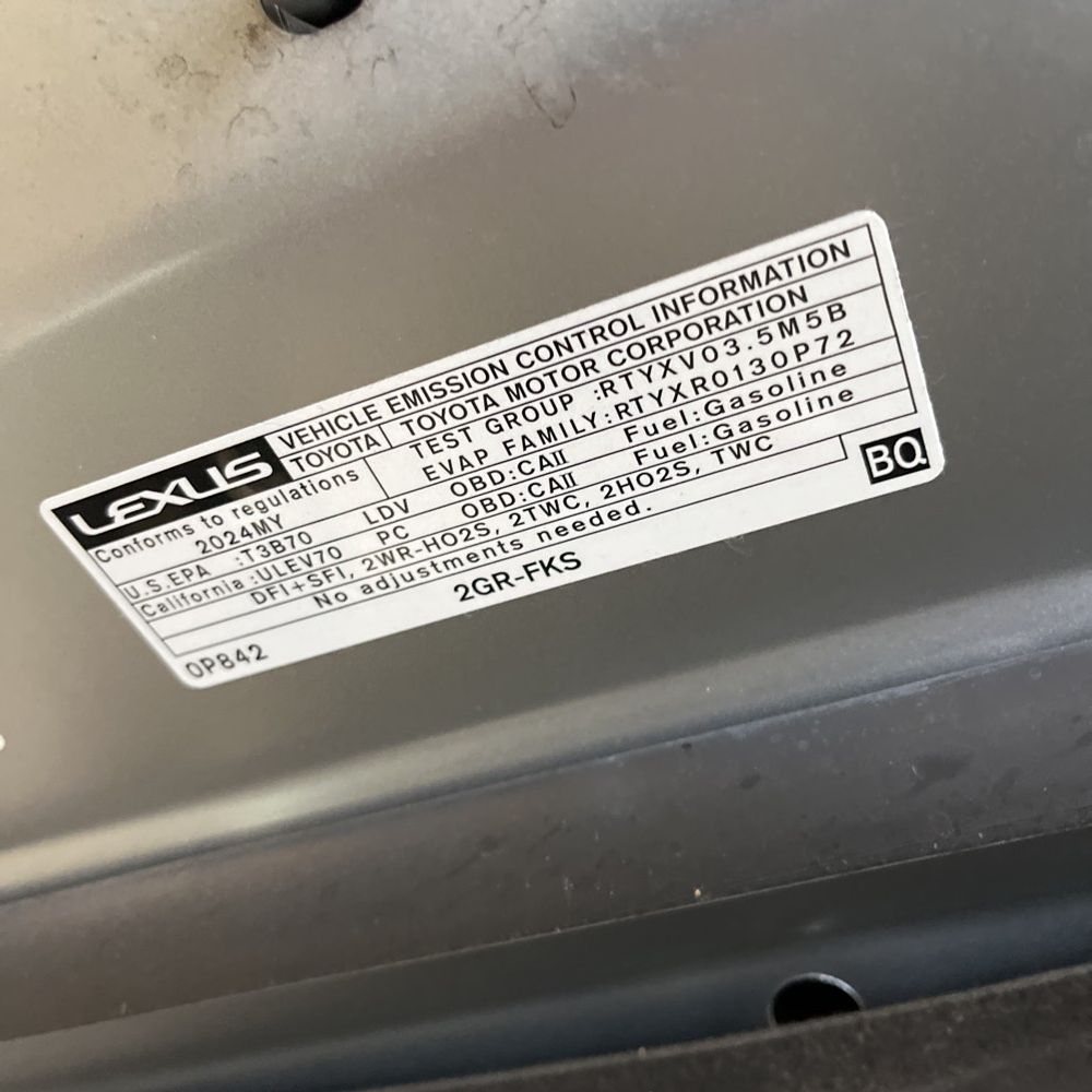2024 Lexus ES 350 Base