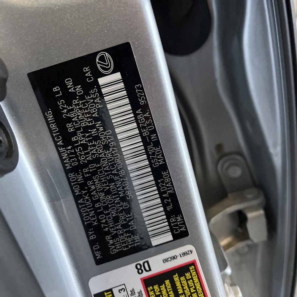 2024 Lexus ES 350 Base