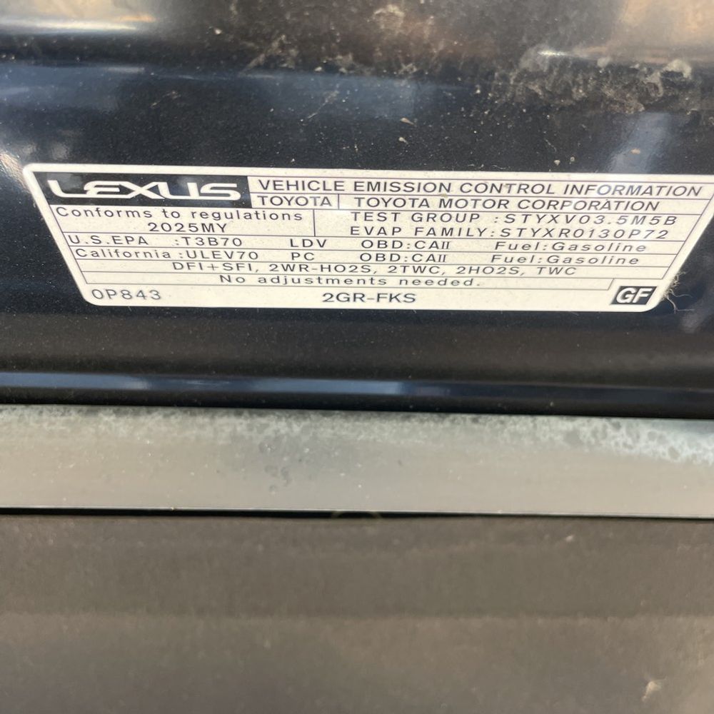 2025 Lexus ES 350 Base