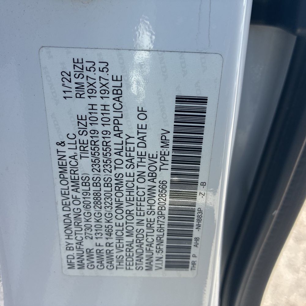2023 Honda Odyssey Sport