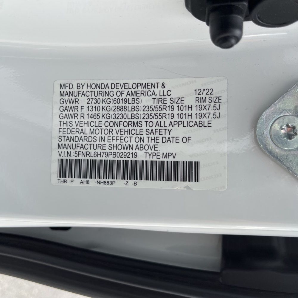 2023 Honda Odyssey Sport
