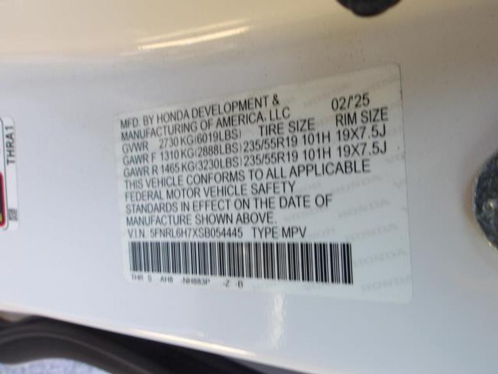 2025 Honda Odyssey Sport-L