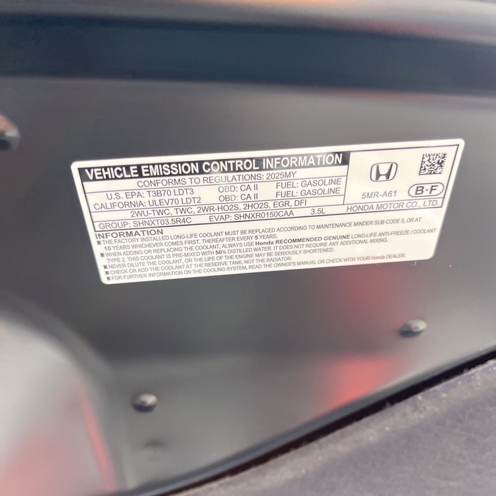 2025 Honda Odyssey Touring