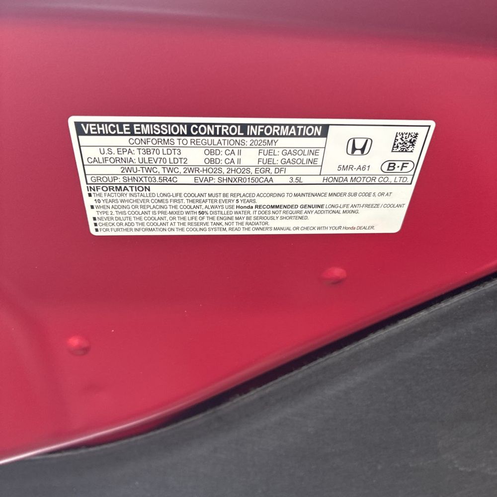 2025 Honda Odyssey Touring