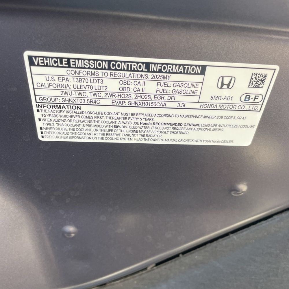 2025 Honda Odyssey Touring