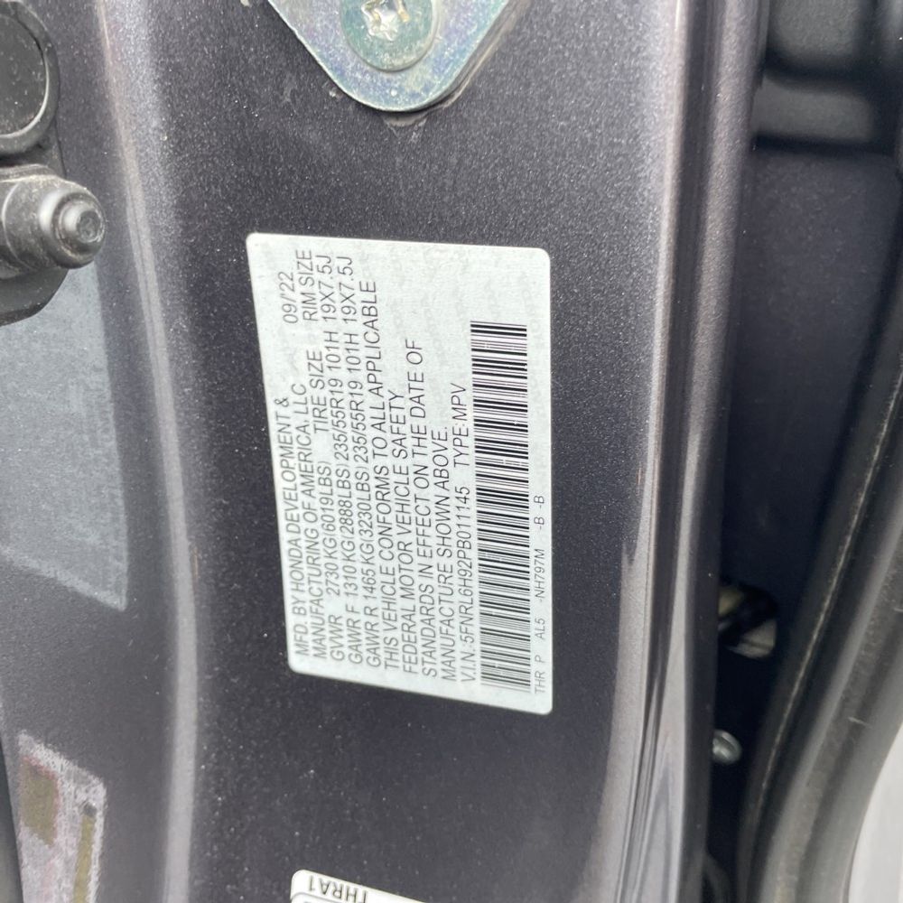 2023 Honda Odyssey Elite