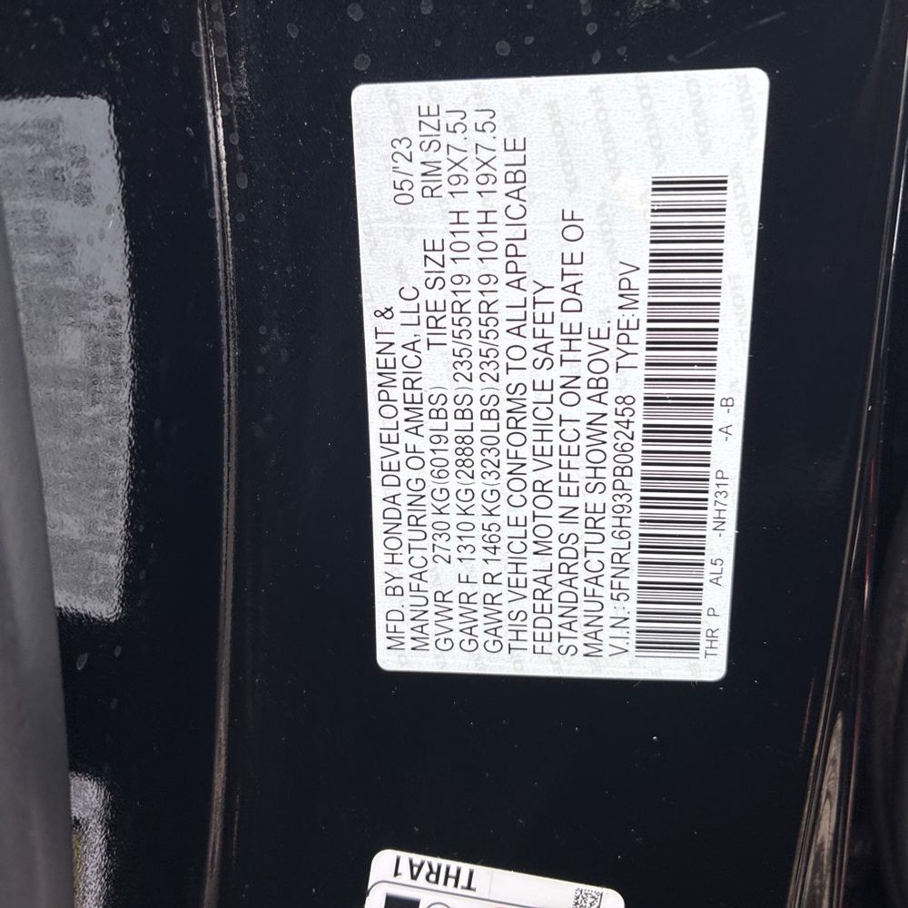 2023 Honda Odyssey Elite