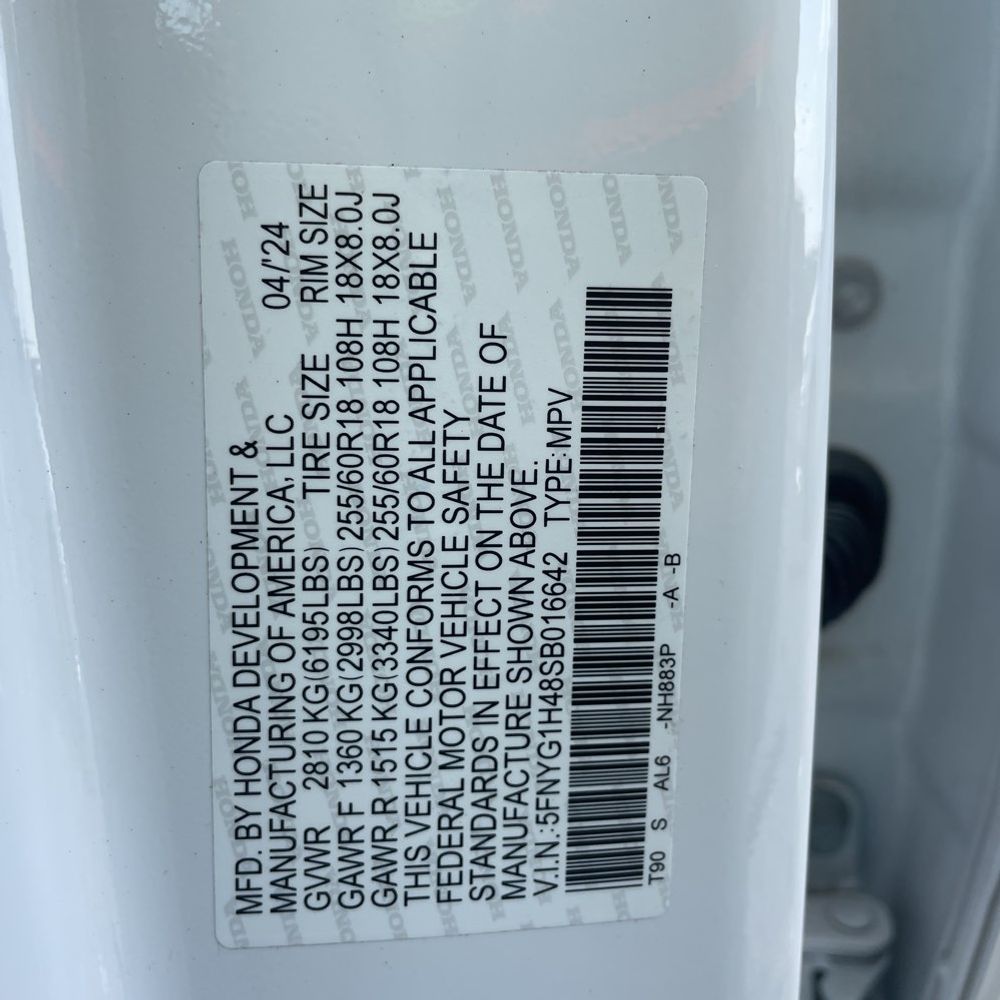 2025 Honda Pilot EX-L