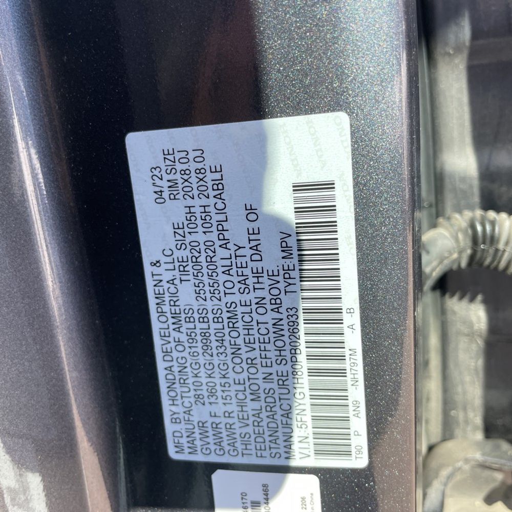 2023 Honda Pilot Elite