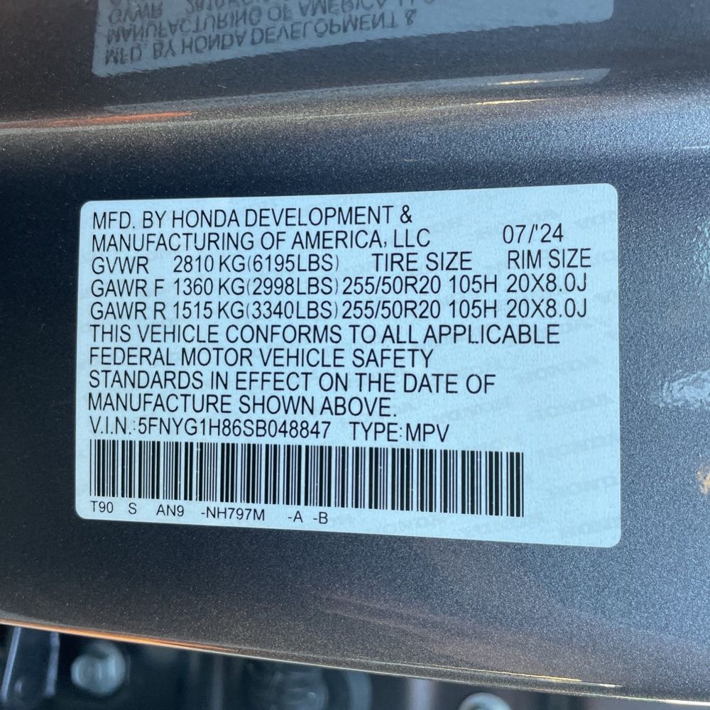 2025 Honda Pilot Elite