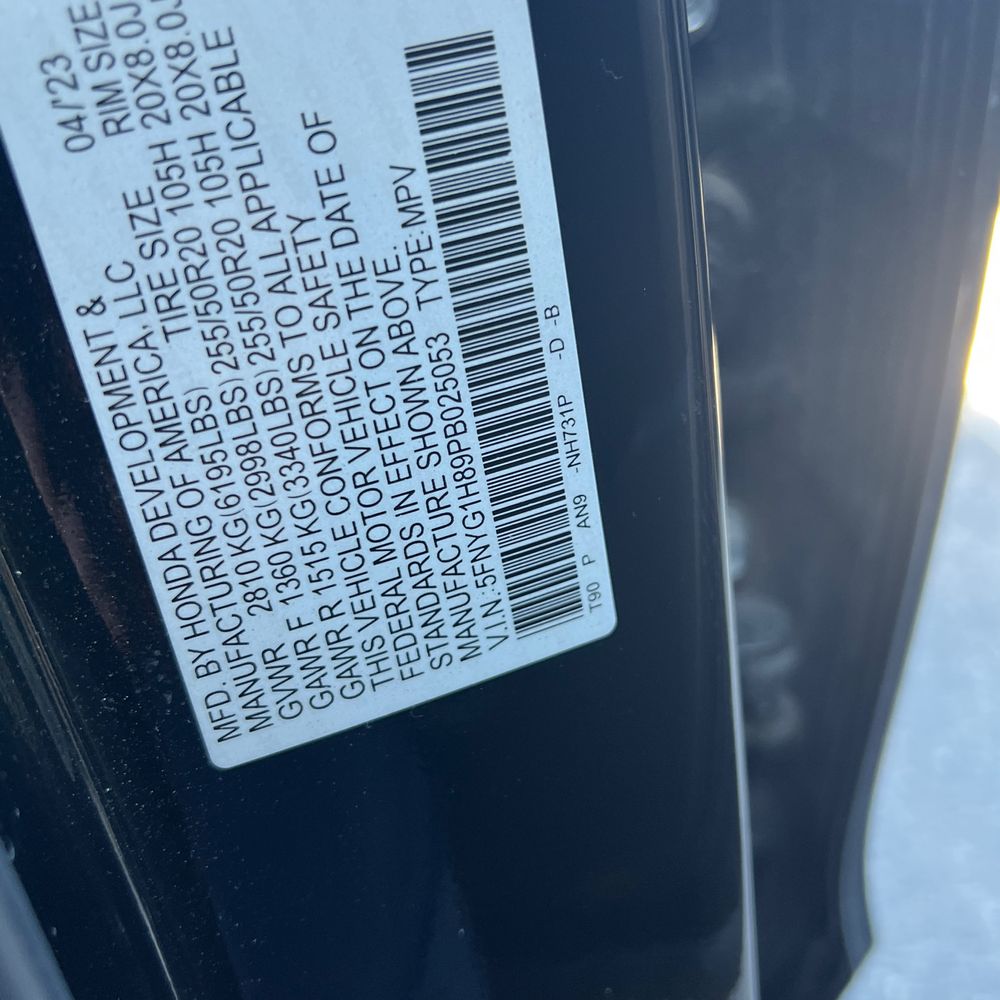 2023 Honda Pilot Elite