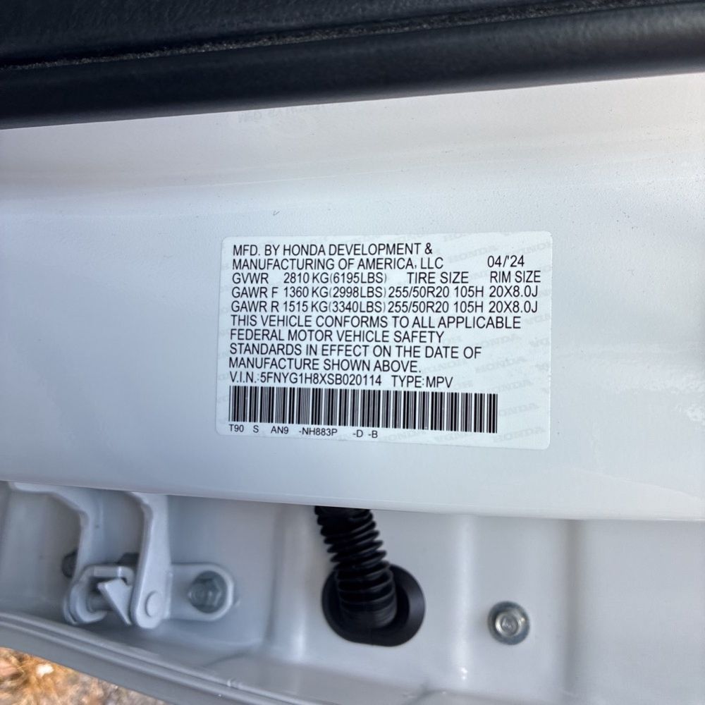 2025 Honda Pilot Elite