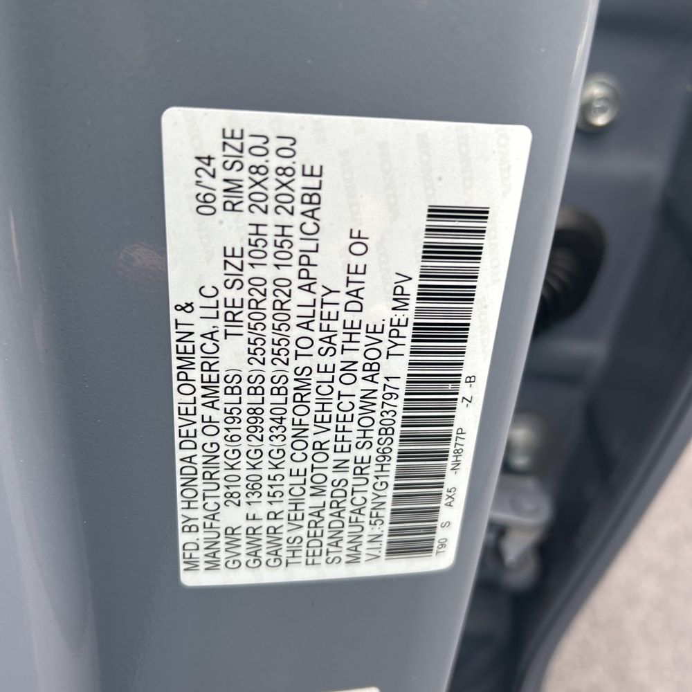 2025 Honda Pilot Black Edition