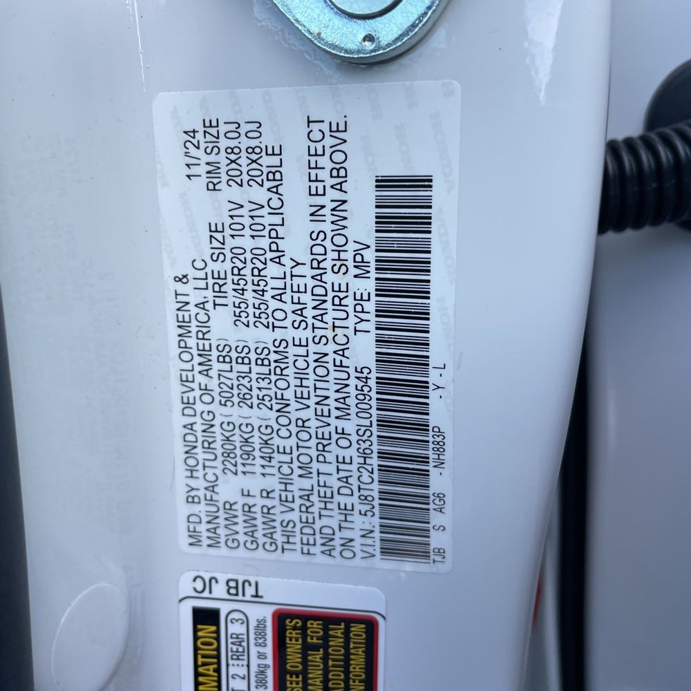2025 Acura RDX SH-AWD w/A-SPEC