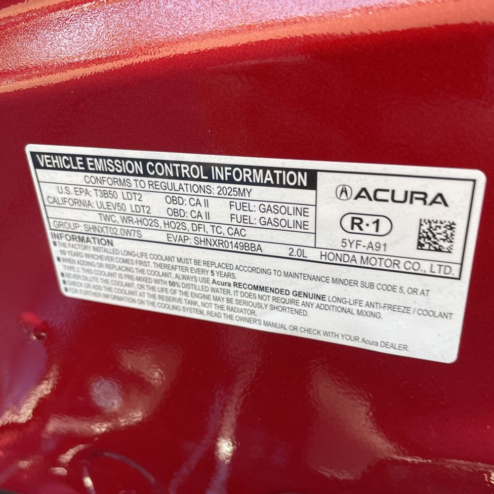 2025 Acura RDX SH-AWD w/Advance w/A-SPEC