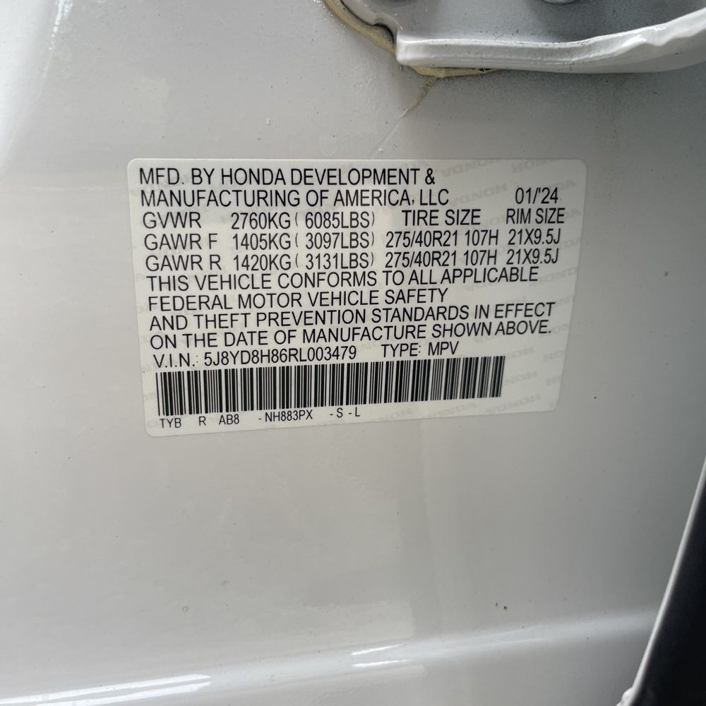 2024 Acura MDX SH-AWD Type S w/Advance Package