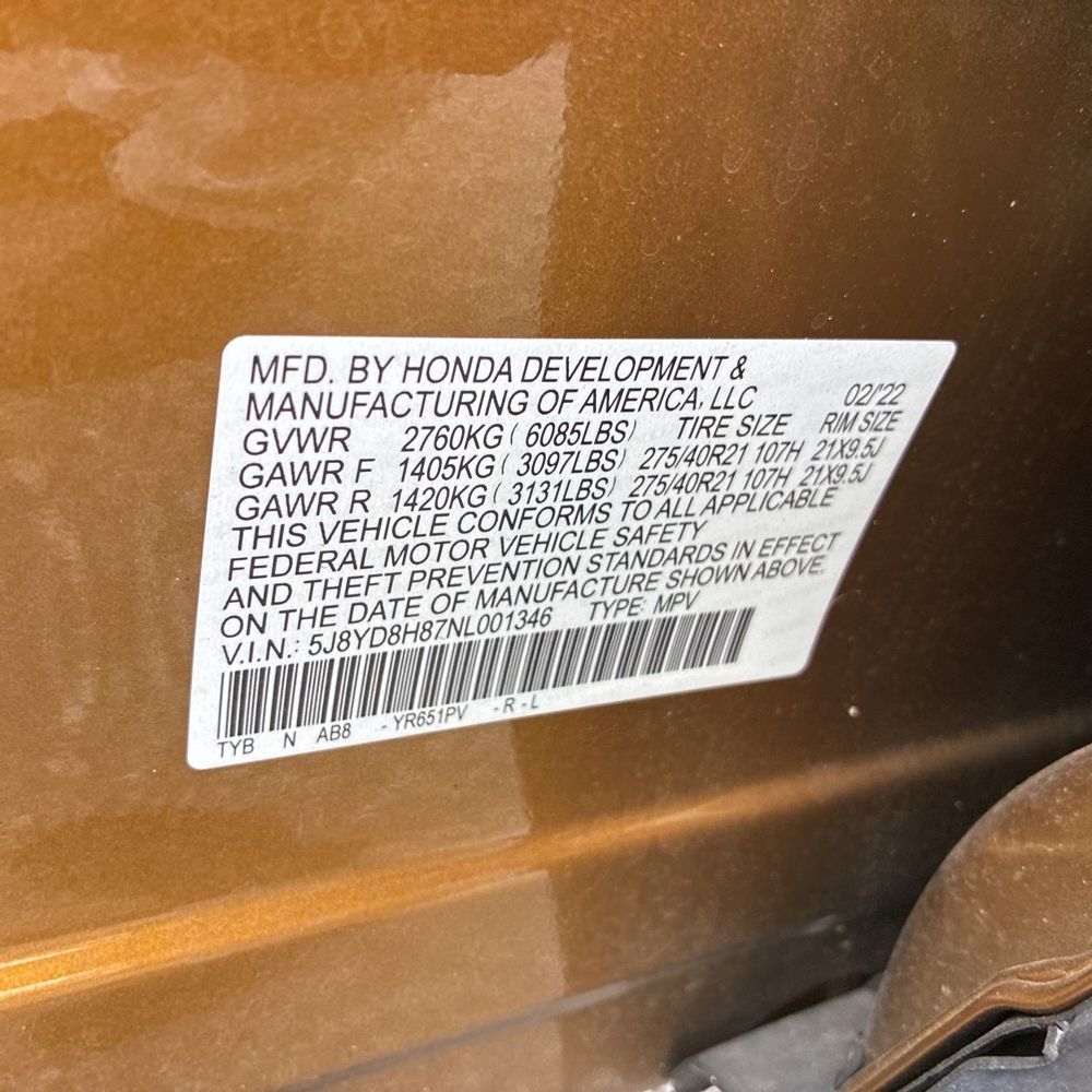 2022 Acura MDX SH-AWD Type S w/Advance Package