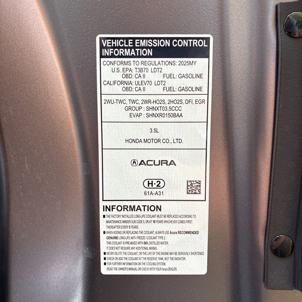 2025 Acura MDX Base