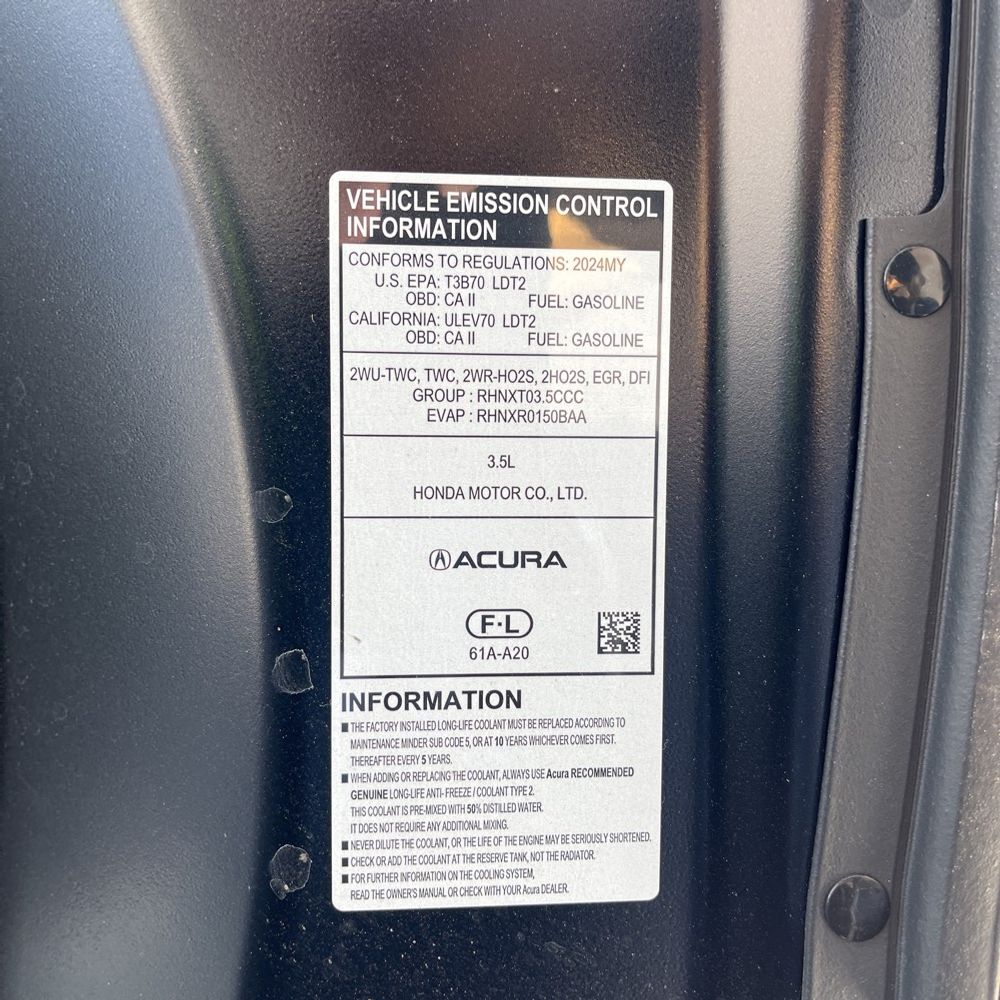 2024 Acura MDX w/Tech