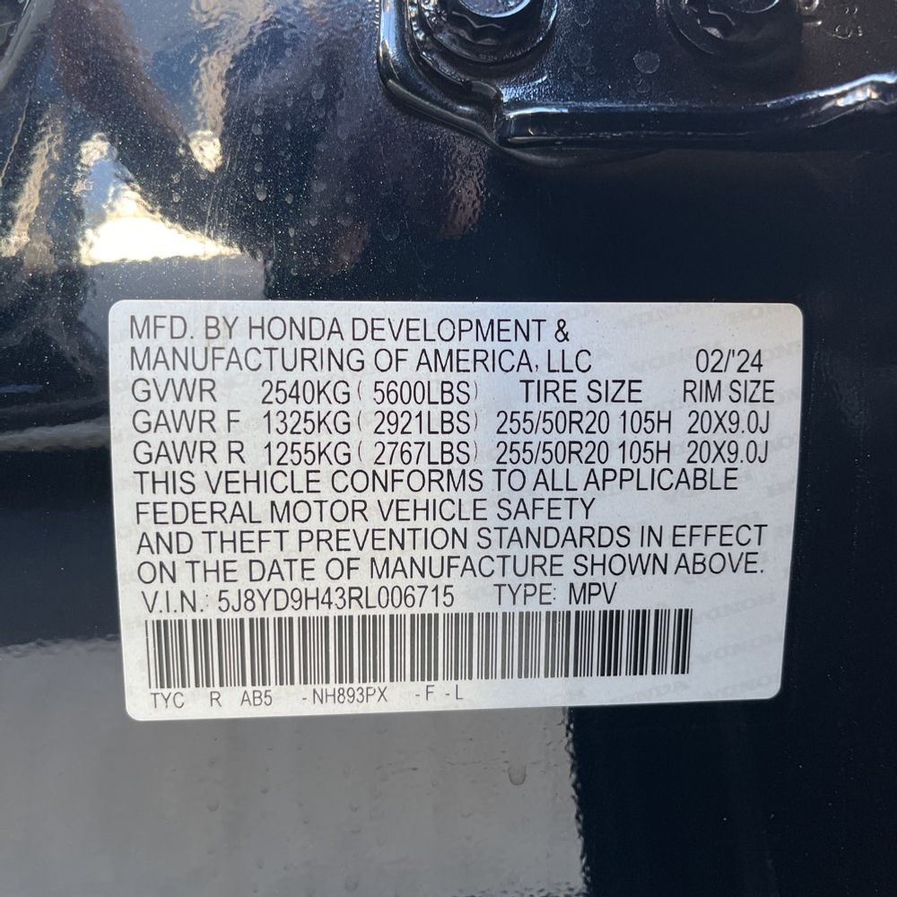 2024 Acura MDX w/Tech