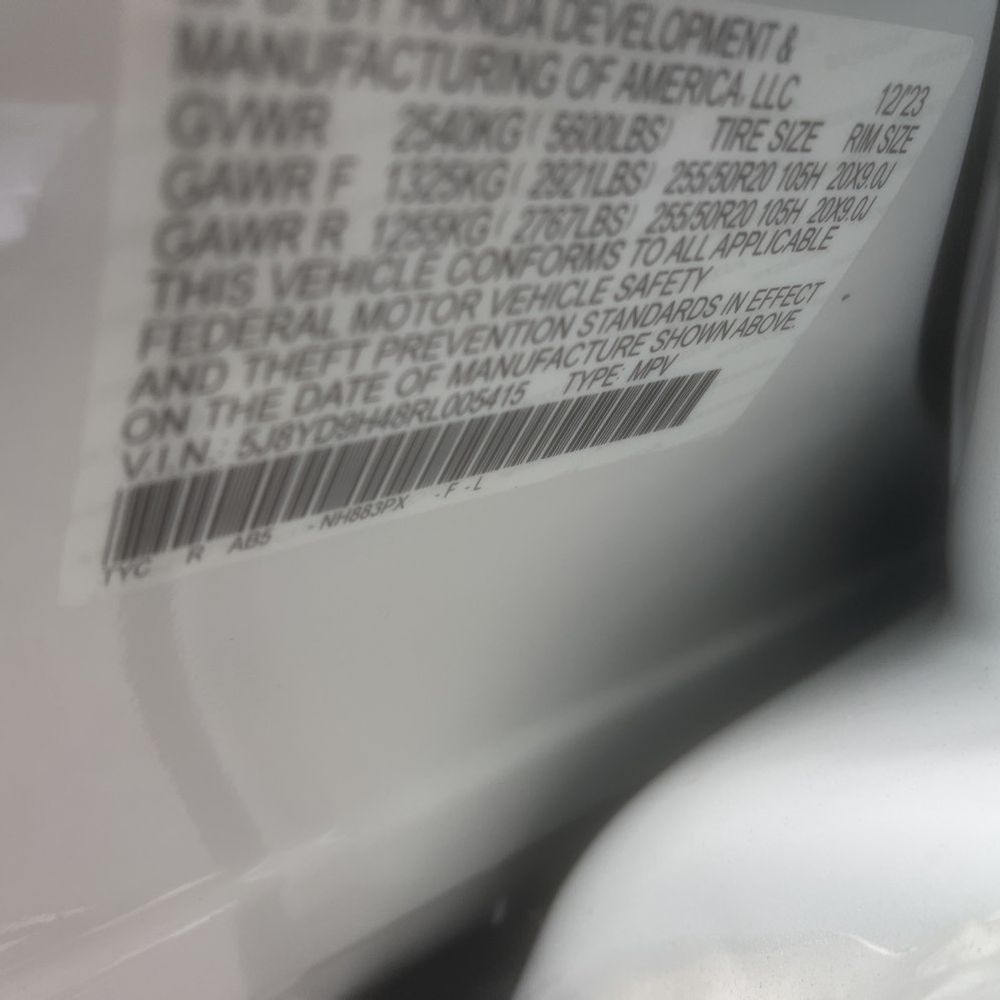 2024 Acura MDX w/Tech