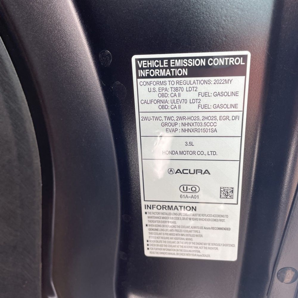 2022 Acura MDX SH-AWD w/Advance