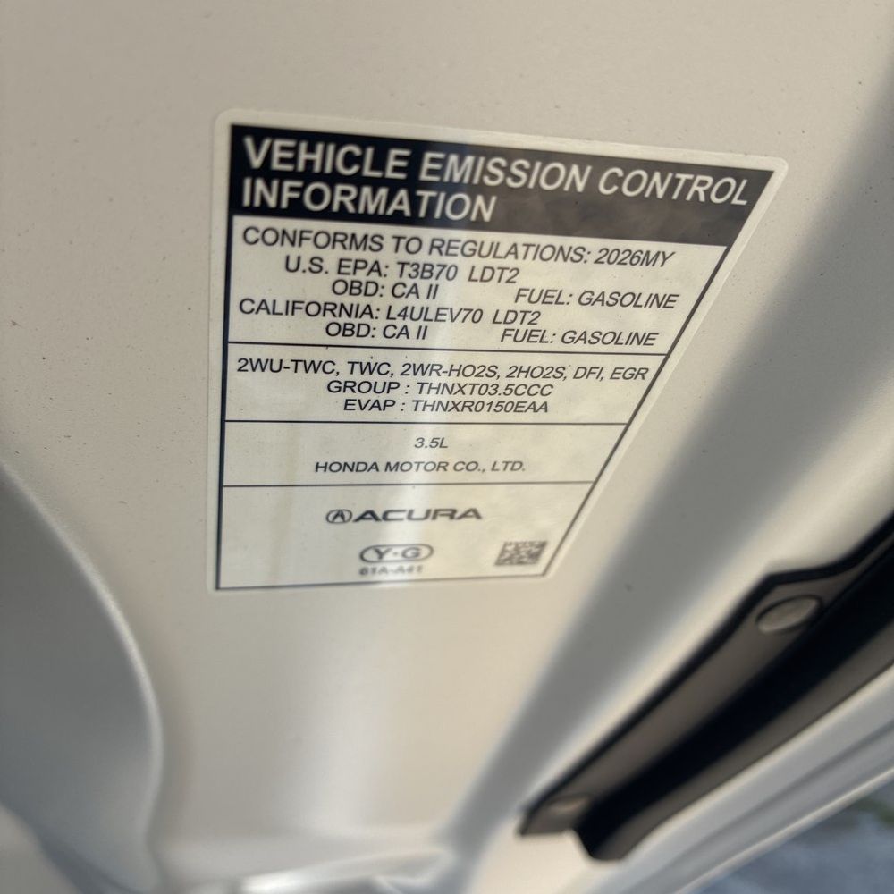 2026 Acura MDX SH-AWD w/Advance
