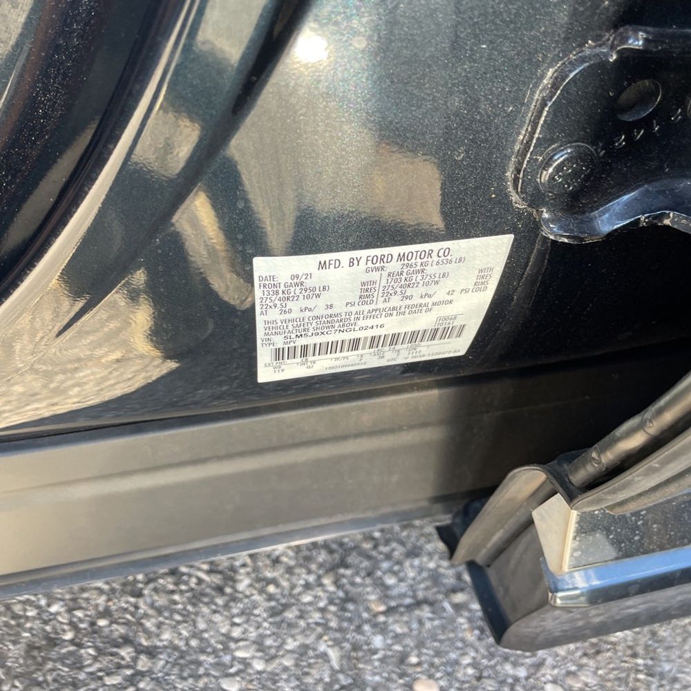 2022 Lincoln Aviator Black Label