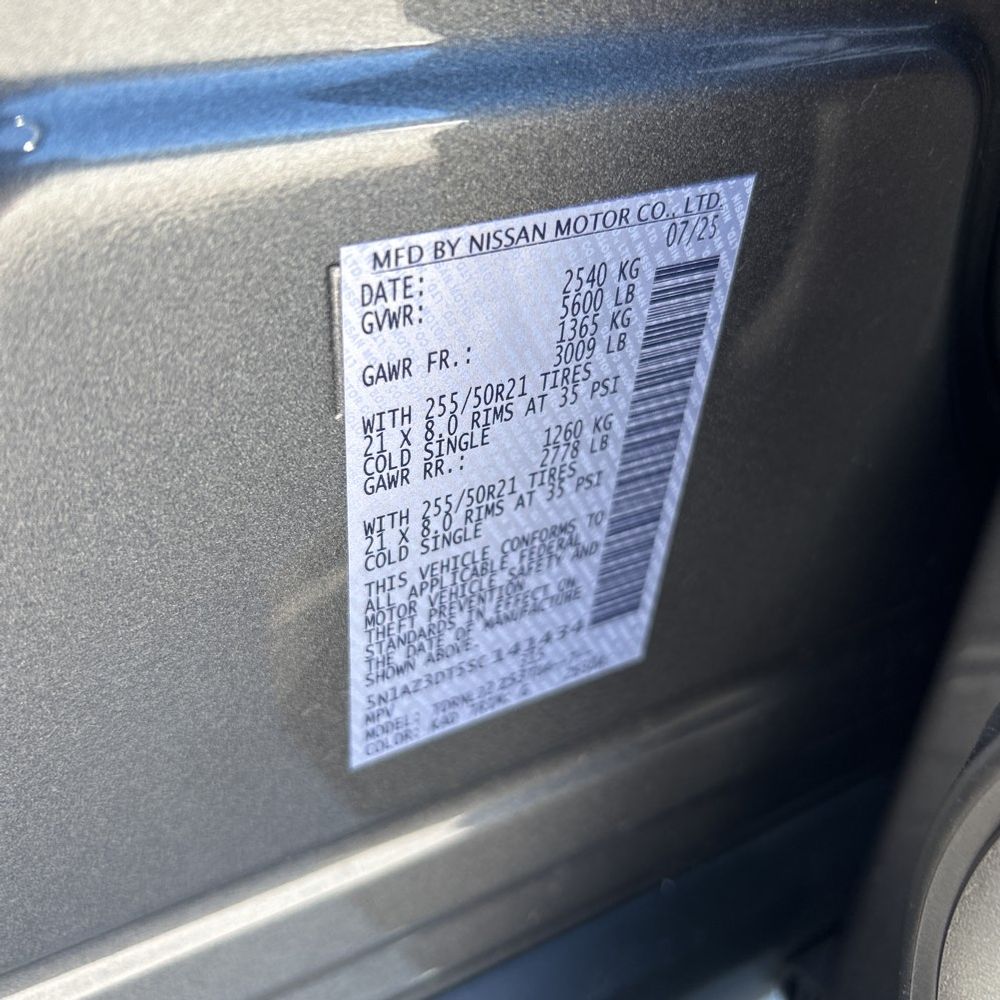 2025 Nissan Murano Platinum