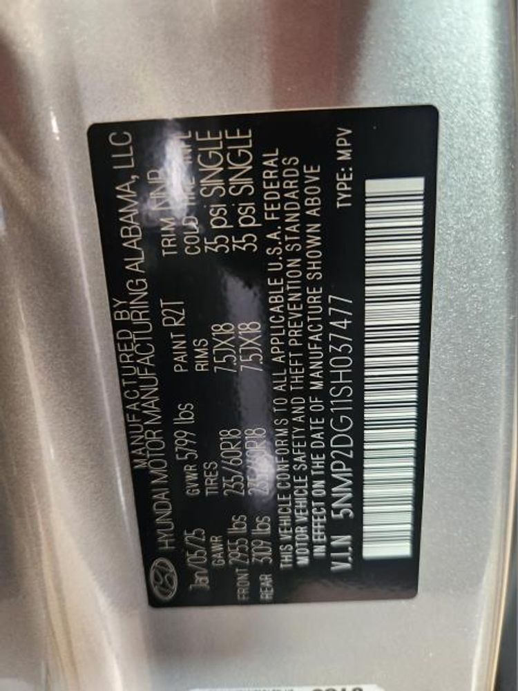 2025 Hyundai Santa Fe Hybrid SEL