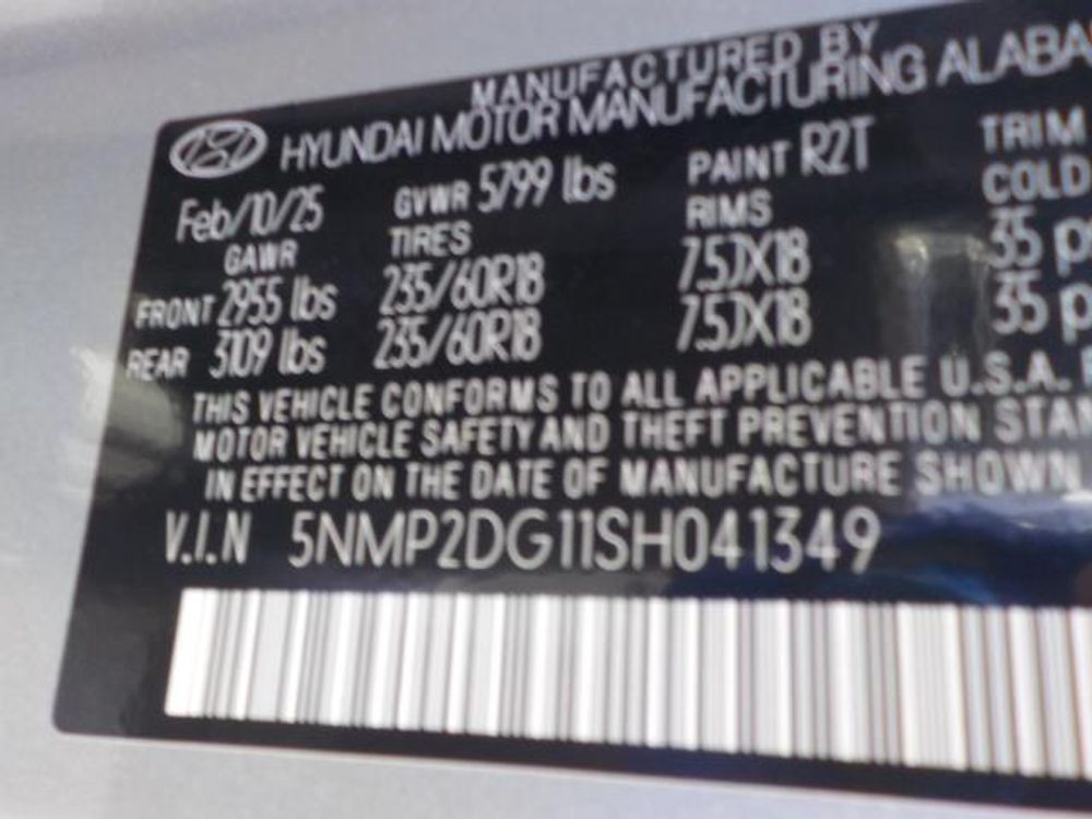 2025 Hyundai Santa Fe SEL