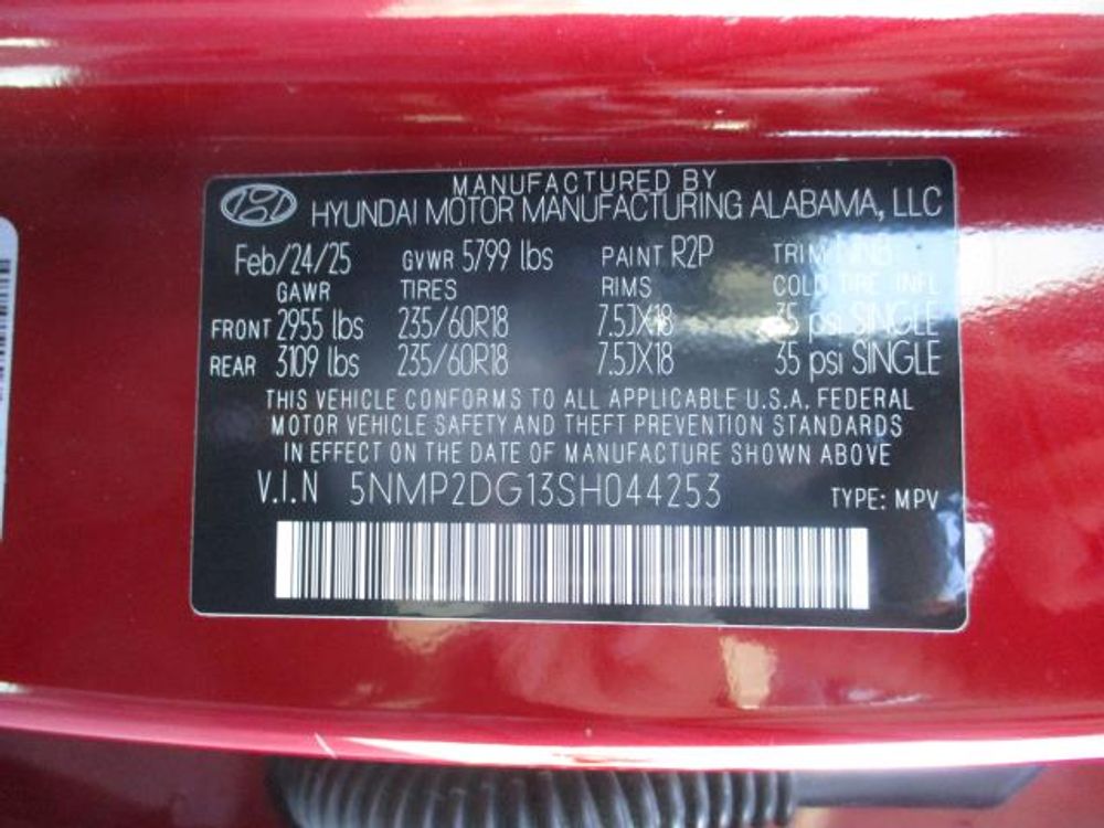 2025 Hyundai Santa Fe Hybrid SEL