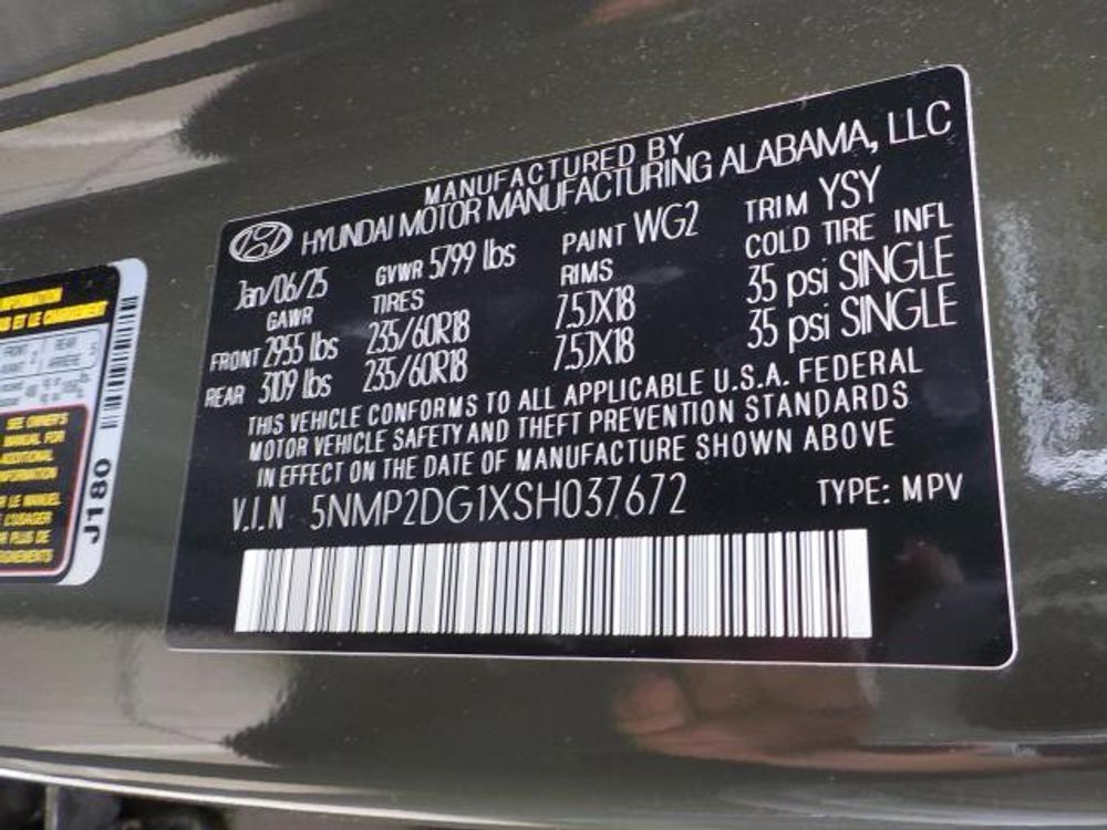 2025 Hyundai Santa Fe Hybrid SEL