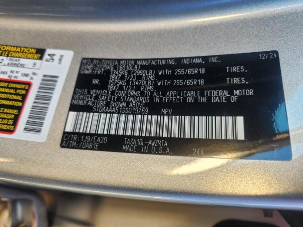 2025 Toyota Grand Highlander XLE
