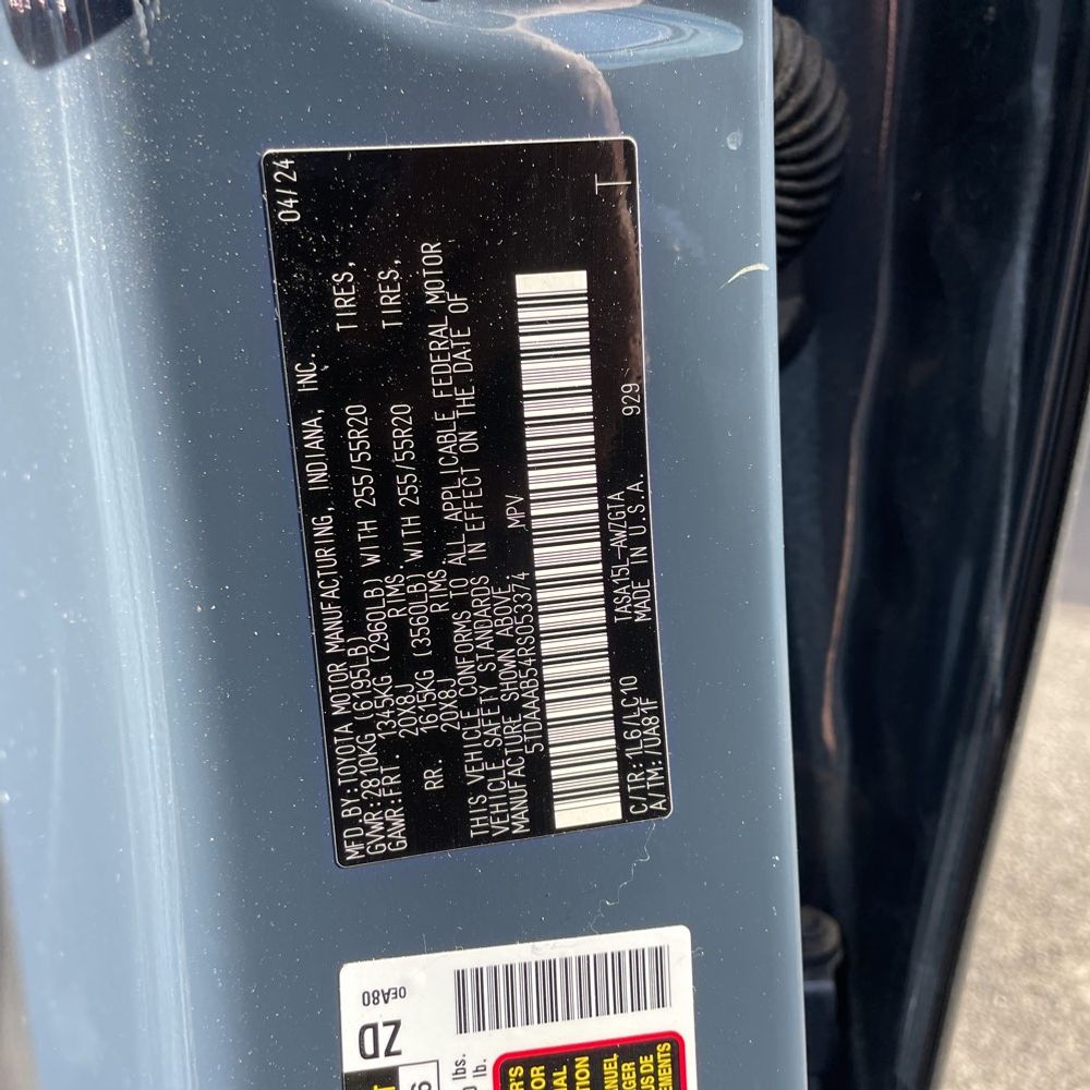 2024 Toyota Grand Highlander Limited