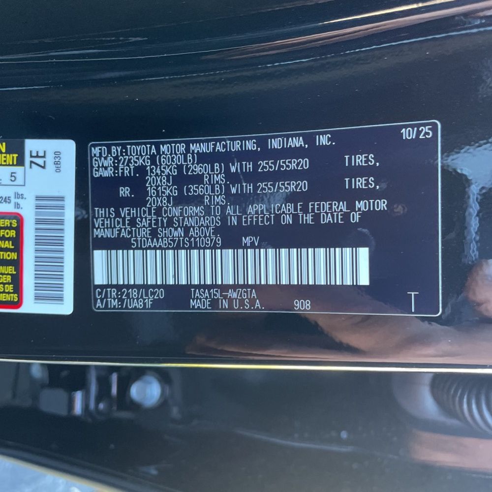 2026 Toyota Grand Highlander Limited