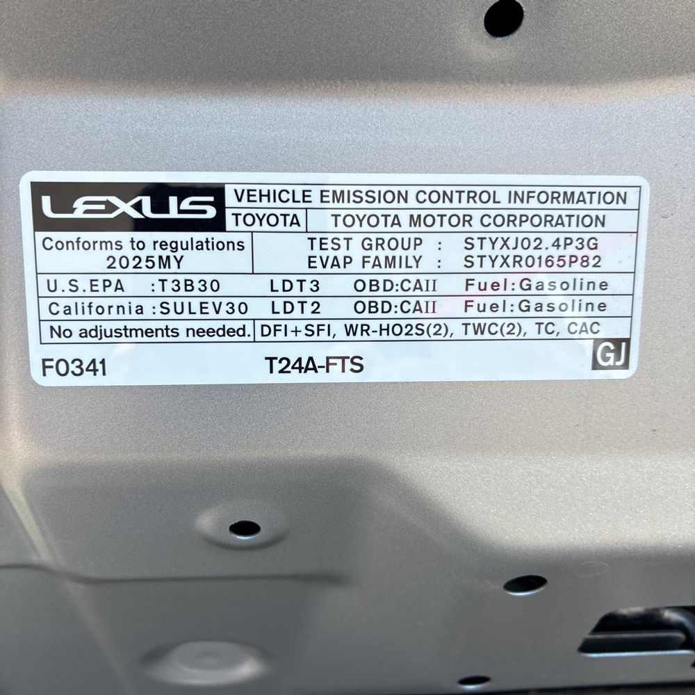 2025 Lexus TX 350 Premium