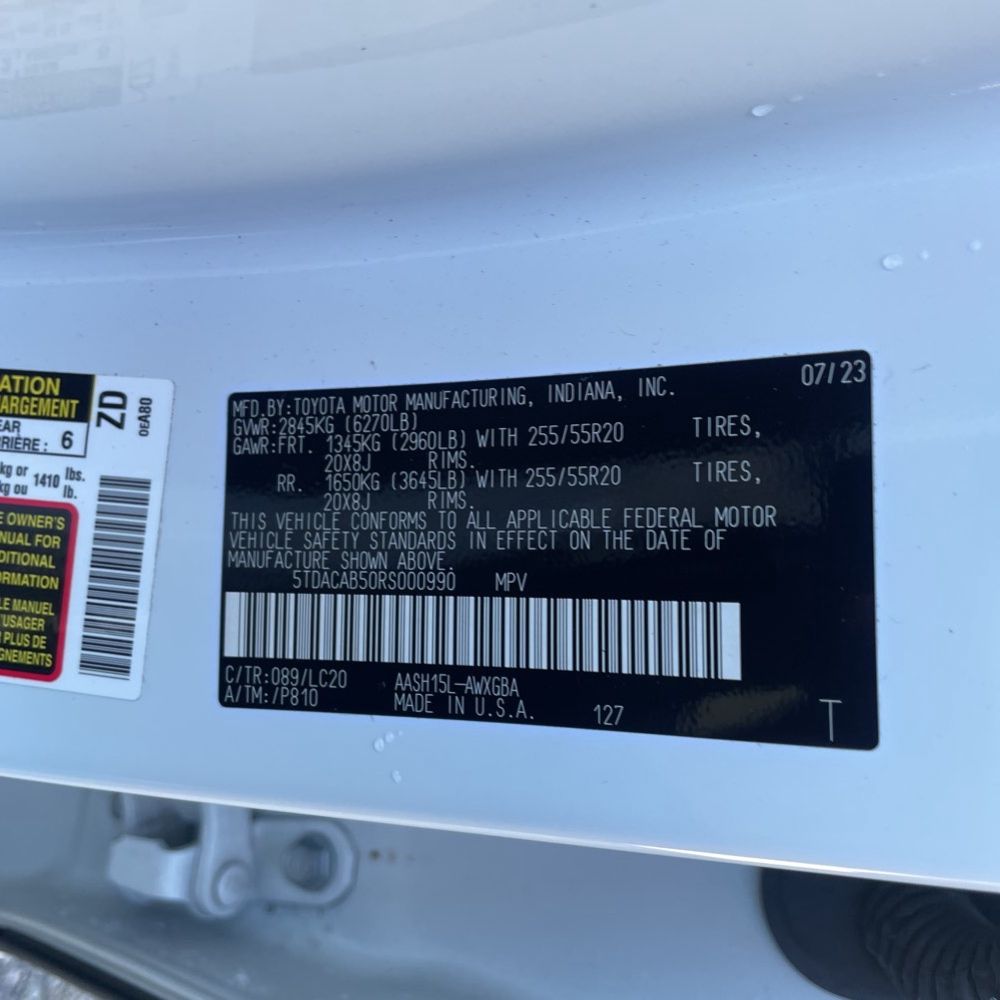 2024 Toyota Grand Highlander Hybrid Limited