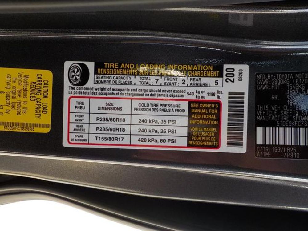 2025 Toyota Sienna Platinum
