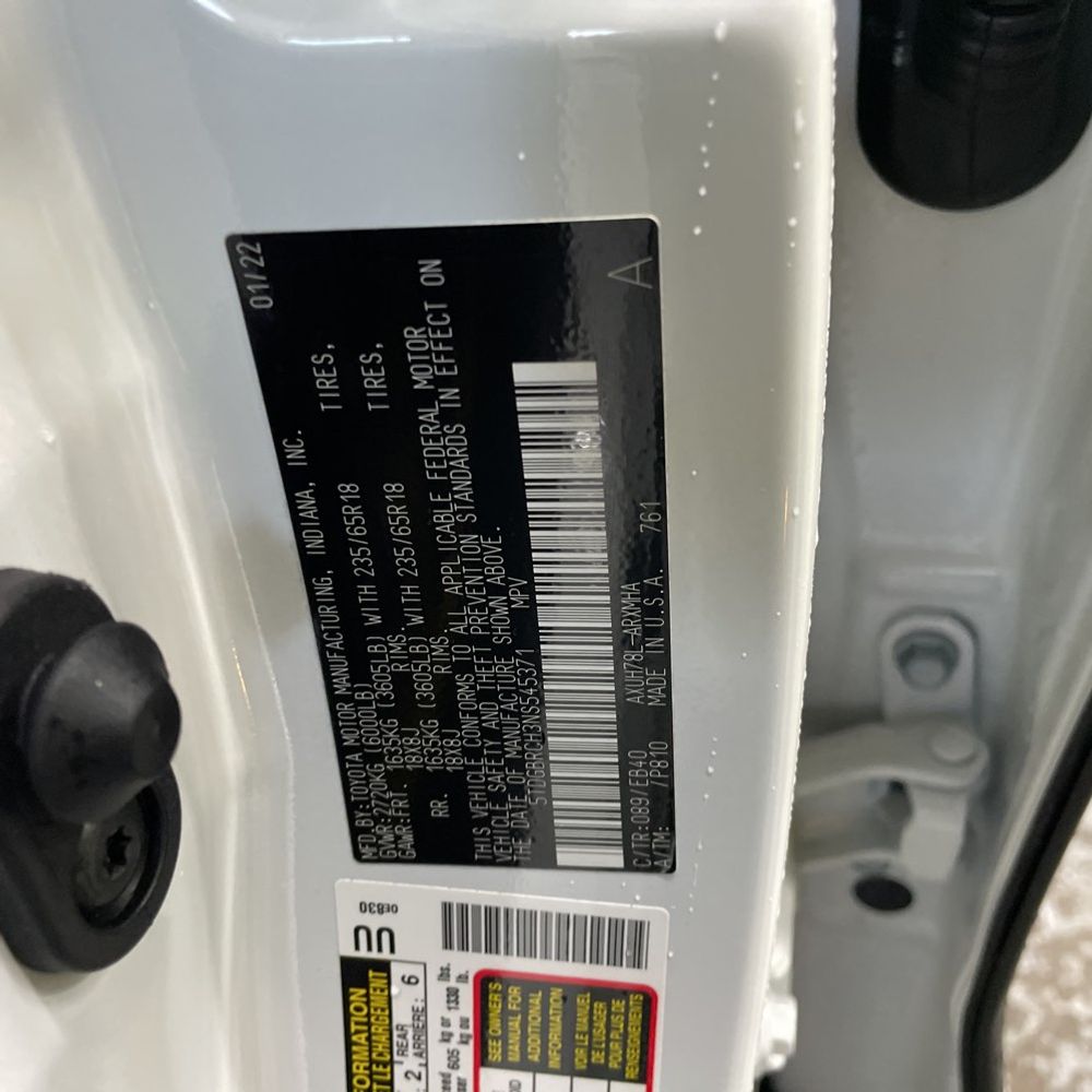 2022 Toyota Highlander Hybrid XLE