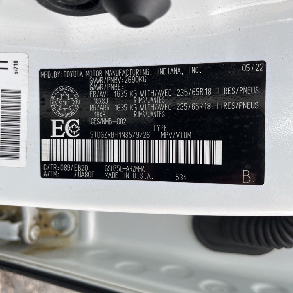 2022 Toyota Highlander XLE