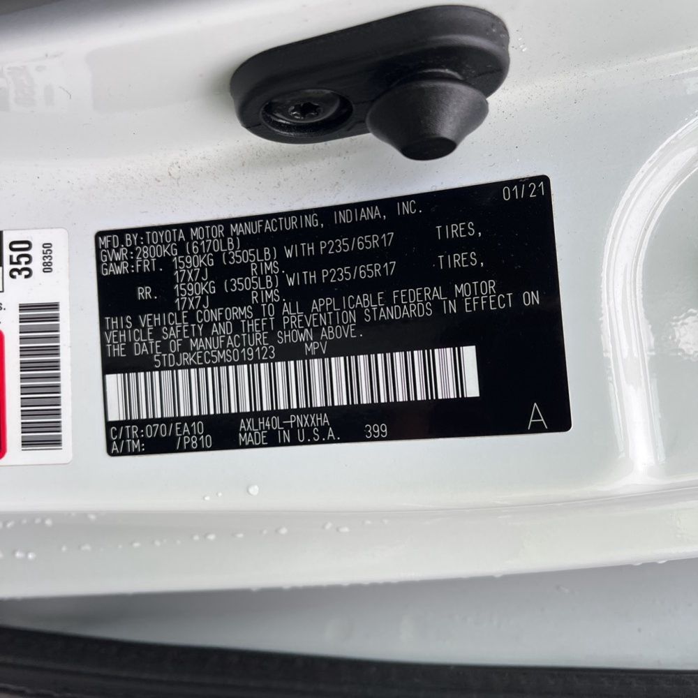 2021 Toyota Sienna XLE 7-Passenger