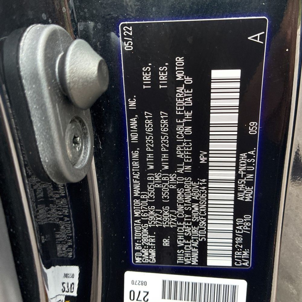 2022 Toyota Sienna XLE 7-Passenger