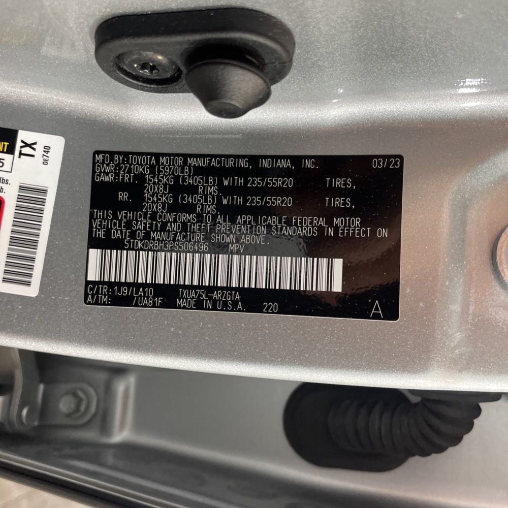 2023 Toyota Highlander Platinum