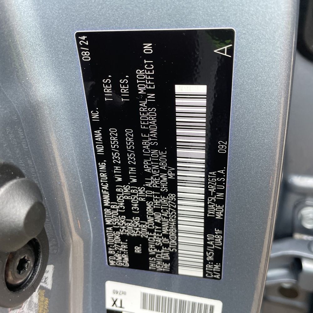 2024 Toyota Highlander Platinum