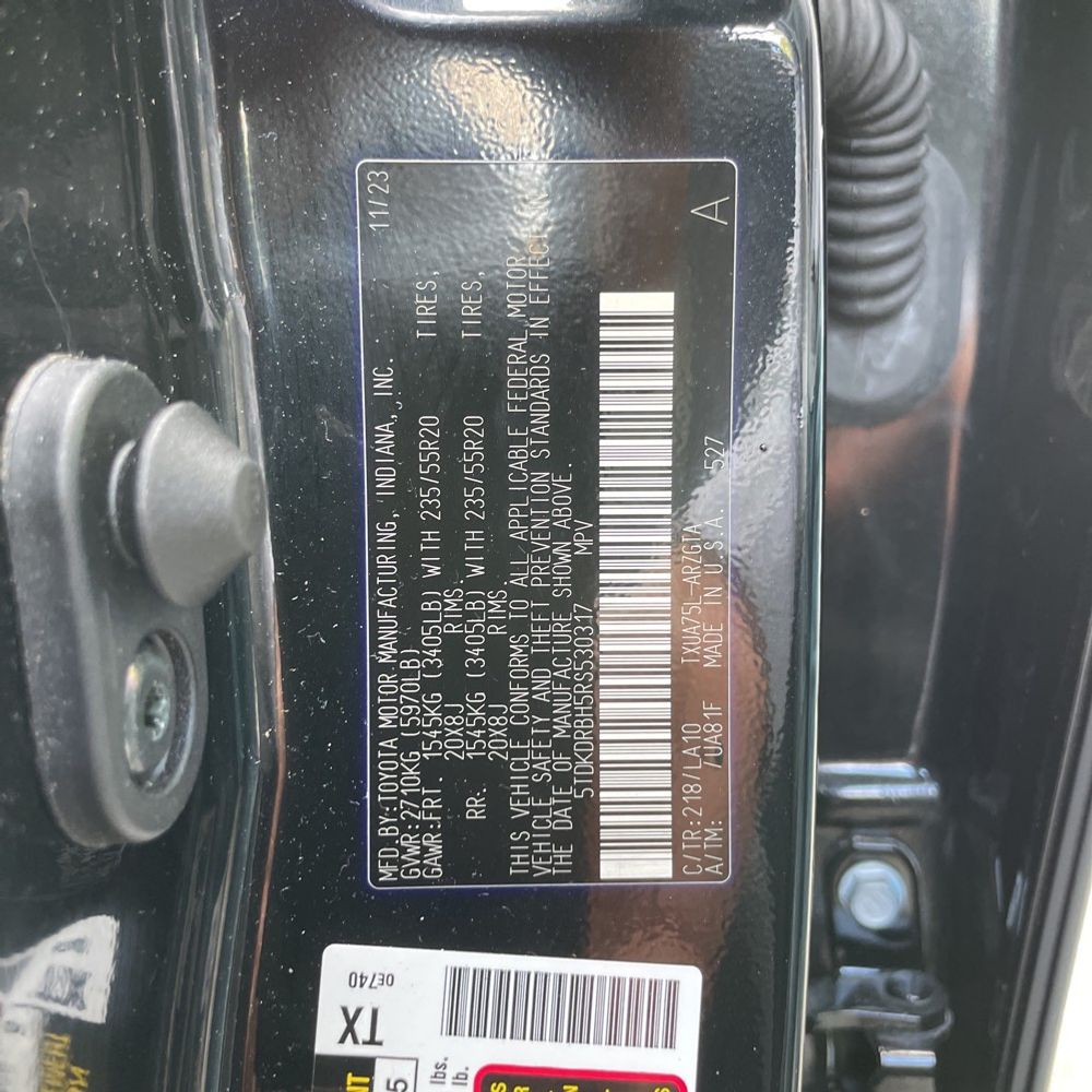 2024 Toyota Highlander Platinum