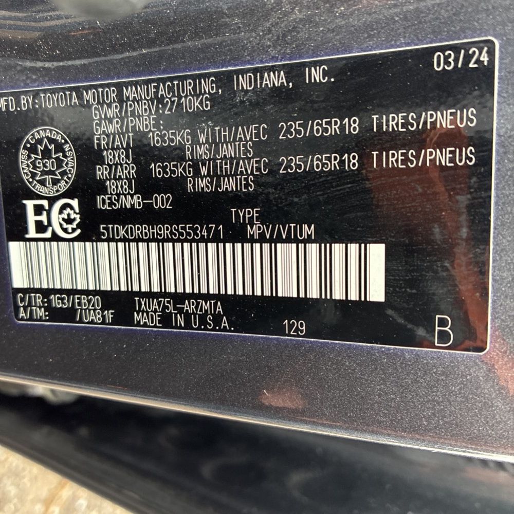 2024 Toyota Highlander XLE