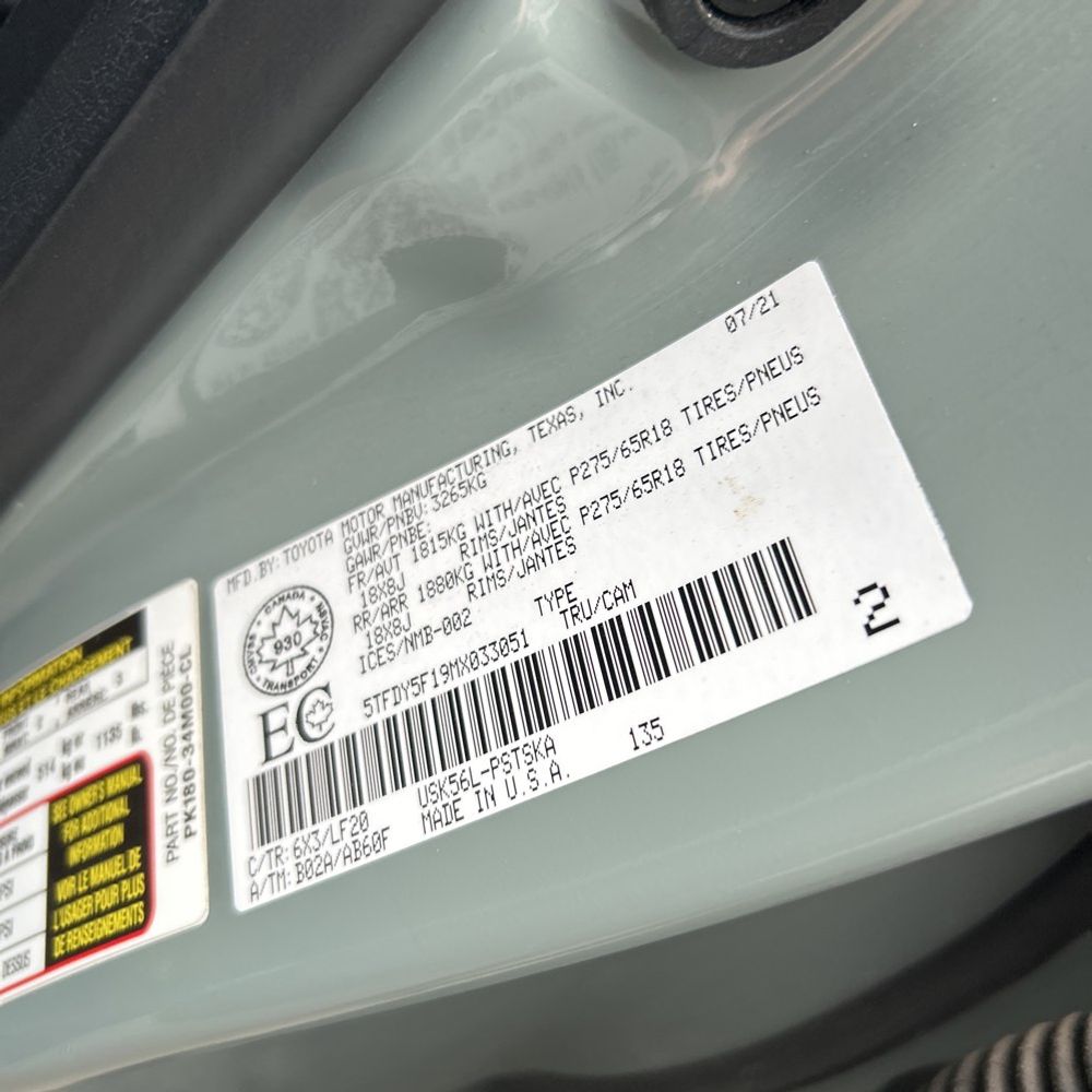 2021 Toyota Tundra TRD Pro