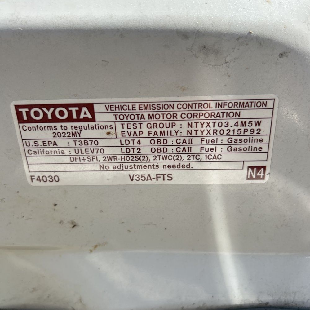 2022 Toyota Tundra Limited